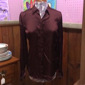 Ann Taylor Women's Silk Shirt Size 6